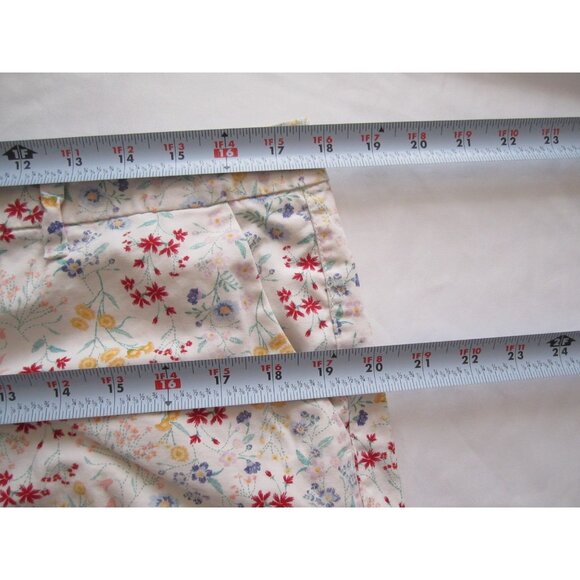 Women's Old Navy Floral Print Shorts Sz 12 (WP311) - Picture 7 of 9
